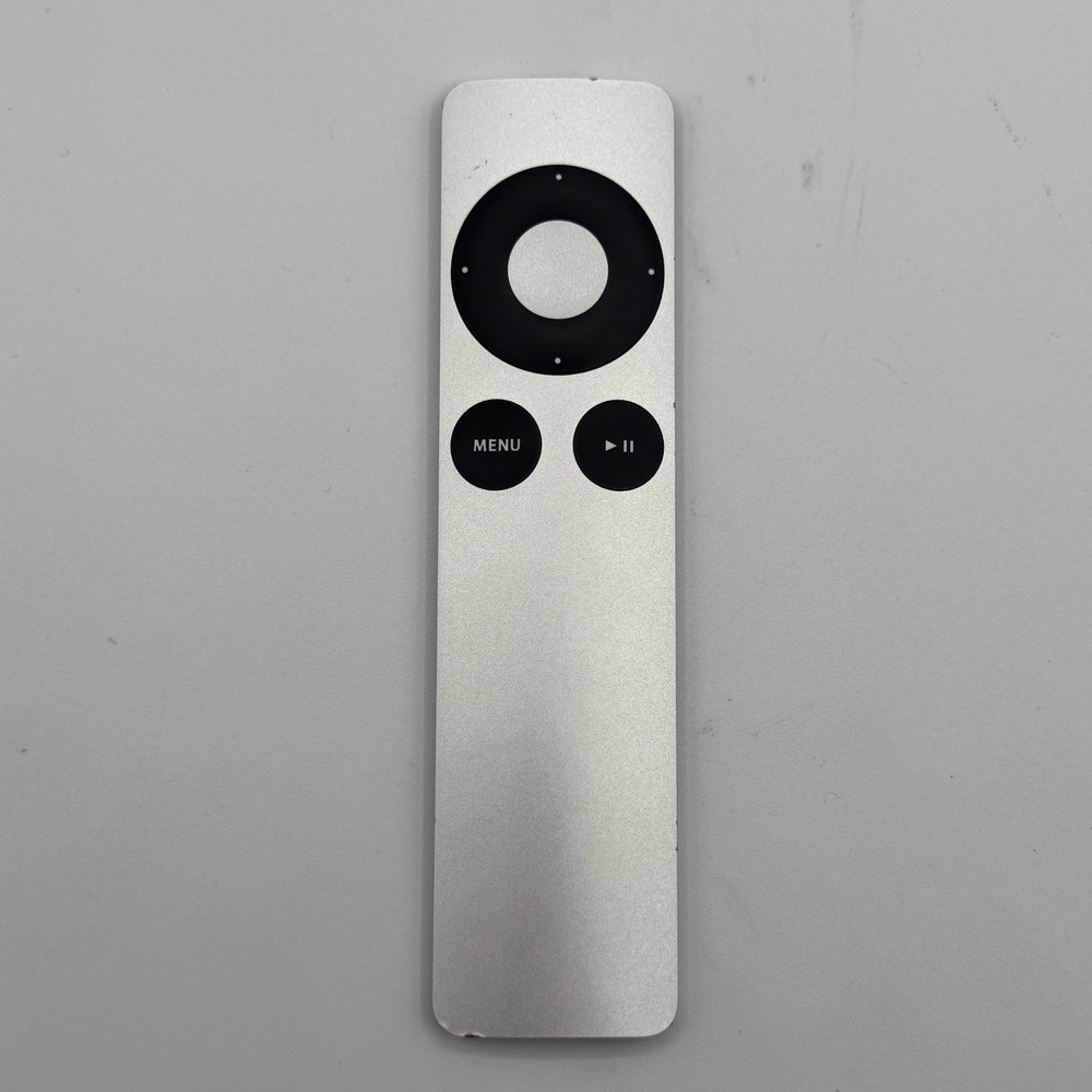 Apple Remote A1294 Aluminum Silver 2nd Gen for Apple TV Mac iPod MC377LL/A
